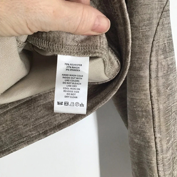 Leo & Sage Moto Style Casual Zip Jacket - Picture 8 of 8